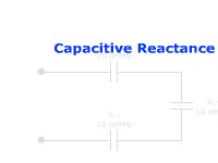 Capacitive Reactance Practice Problems