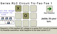 Series RLC Circuit Tic-Tac-Toe 1