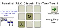 Parallel LC Circuit Tic-Tac-Toe 1