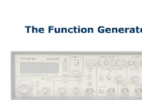The Function Generator