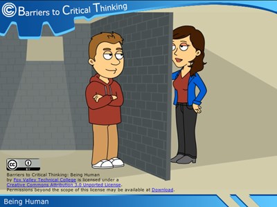 Barriers to Critical Thinking: Being Human