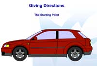 Giving Directions: The Starting Point