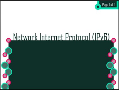 Network Internet Protocol (IPv6)