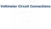 Voltmeter Circuit Connections