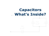 Capacitors: What's Inside?