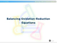 Balancing Oxidation-Reduction Equations
