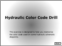 Hydraulic Color Code Drill