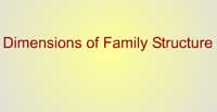 Dimensions of Family Structure