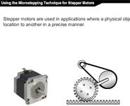 Using the Microstepping Technique for Stepper Motors