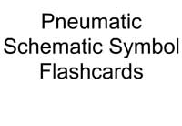 Pneumatic Schematic Symbol Flashcards