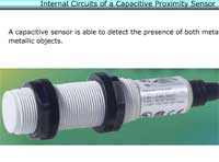 Internal Circuits of a Capacitive Proximity Sensor