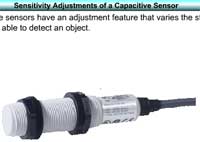 Sensitivity Adjustments of a Capacitive Sensor