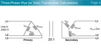 Three Phase Wye Transformer Calculations