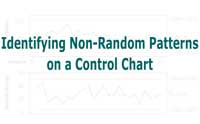 Identifying Non-Random Patterns on a Control Chart