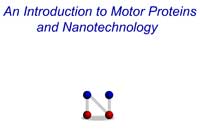 An Introduction to Motor Proteins and Nanotechnology
