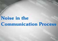 Noise in the Communication Process