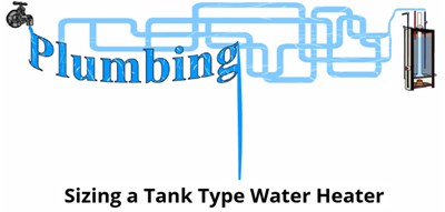 Sizing a Tank Type Water Heater 