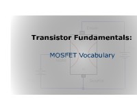 Transistor Fundamentals: The MOSFET