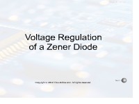 Voltage Regulation of a Zener Diode